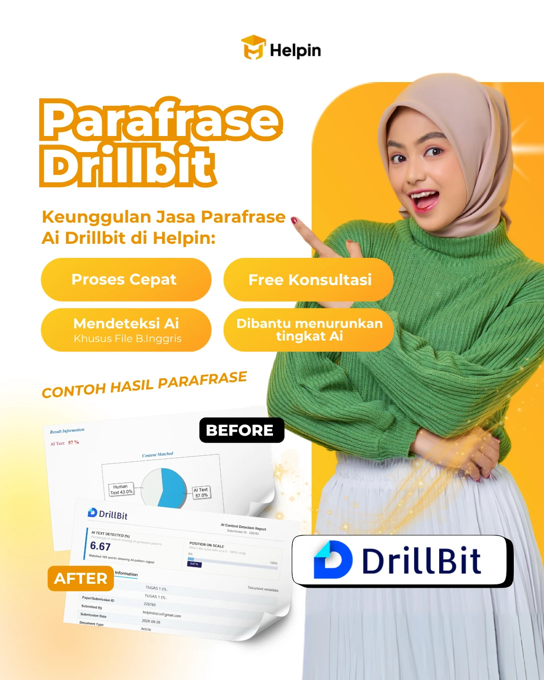 Poster Parafrase Drillbit